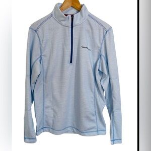 BB1- blue white striped Hawke & Co Pullover Men’s XL